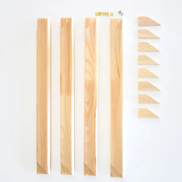 DIY Canvas Practical Wooden Art Frames for Size Range 20x20cm to 120x120cm. 3