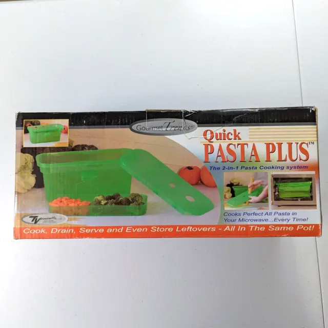 Fabricante de pasta Quick Pasta Plus Gourmet Trends - caja abierta