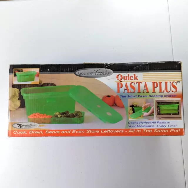 Fabricante de pasta Quick Pasta Plus Gourmet Trends - caja abierta