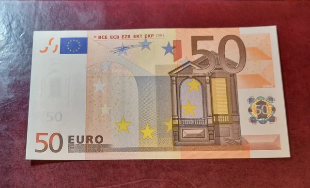 50 euro 2002 Belgium (Z) Duisenberg T001 B2 old type nice condition