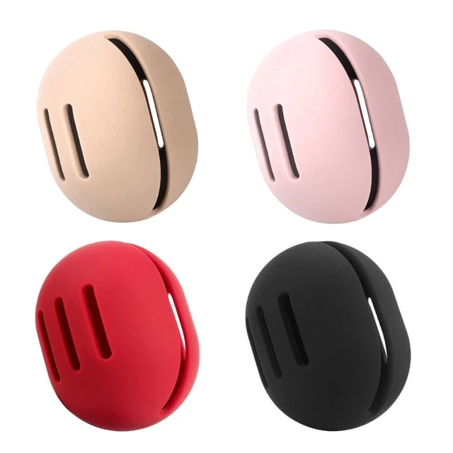 Soporte para esponjas de maquillaje, esponjas de belleza maquillaje licuadora facial contenedor de silicona