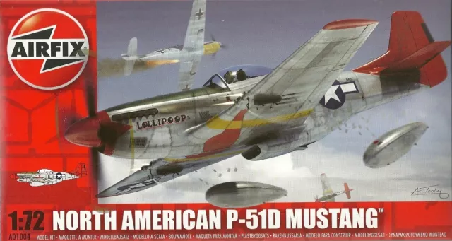 Airfix 01004 - A01004 - North American P 51D Mustang - - 1:72