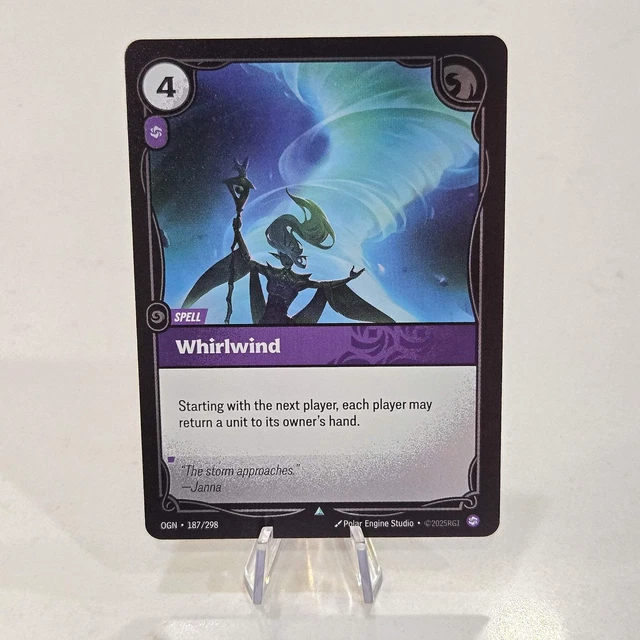 RIFTBOUND TCG - Whirlwind (Foil, Uncommon) | Origins 187/298 $1.00 ...