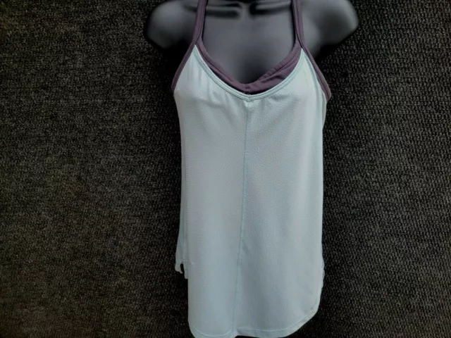 Marika Tek Women's Blue Running Tank Top Size Small