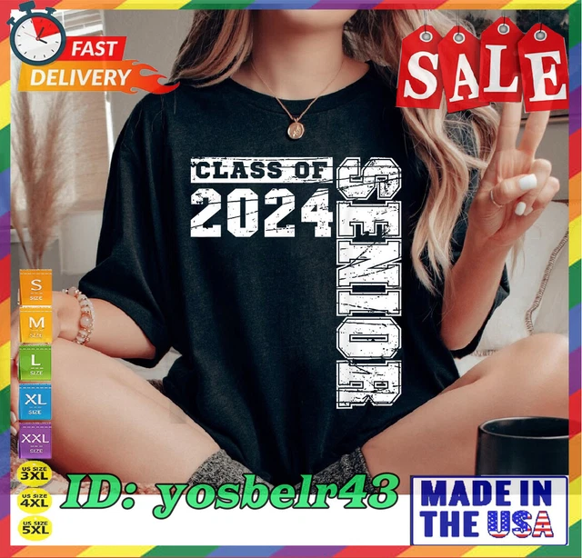 SENIOR 2025 CLASS OF 2025 Graduation or First Day Of School TShirt 1 S