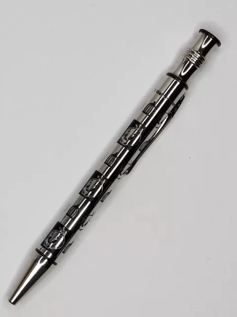 Tweety Bird Pen Looney Tunes Vintage 1997 Chrome Metal Chrome Trim Nice No Box