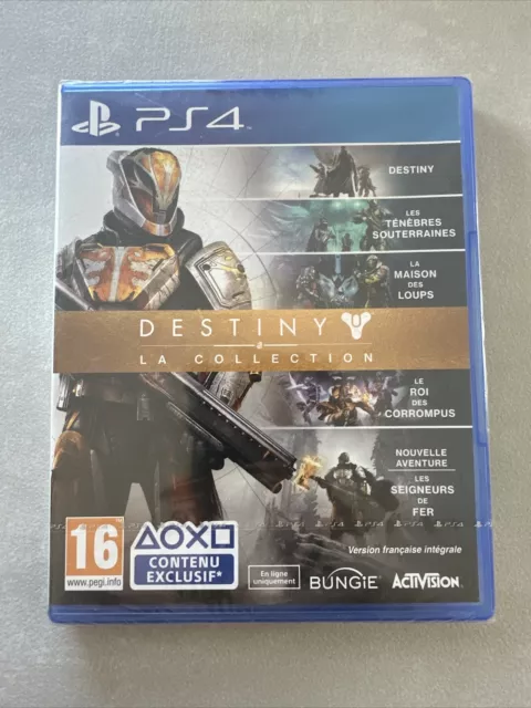 DESTINY : LA COLLECTION / PACK 5 JEUX SONY PS4 et PS5 NEUF SOUS BLISTER VF