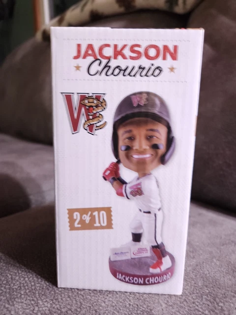 Jackson Chourio Wisconsin Timber Rattler Bobblehead NIB  Free S/H