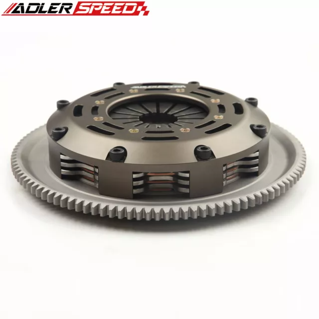 ADLERSPEED Clutch Triple Disc Kit For HONDA CIVIC CRX 1.5L 1.6L D15 D16 89-91