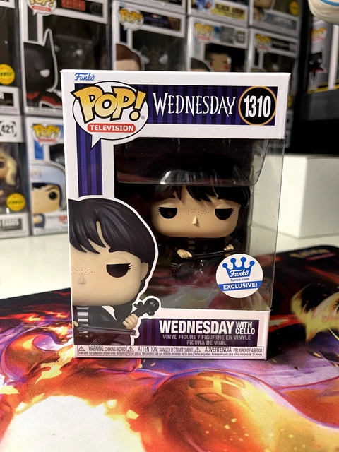 Funko POP! Wednesday #1310 Wednesday Addams with Cello Vinyl Figure w/Protector