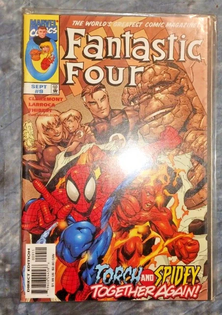 Fantastic Four #9 Marvel Comics 1998 Chris Claremont