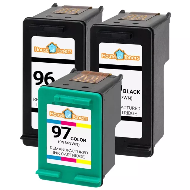 3PK for HP96 HP97 Cartridge for Designjet 5940 5940xi Deskjet 5740