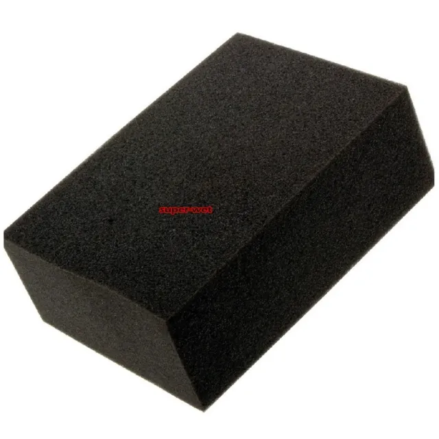 Needle Pin Dense Foam Pad Cushion Mat Holder Craft Felt Felting 18X12X6cm Black