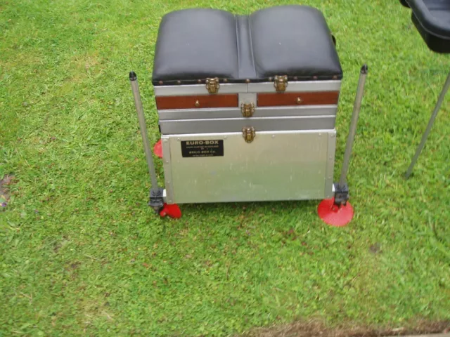 EURO BOX BY Brilo Box Co Pole Fishing Seat Box With Accessories