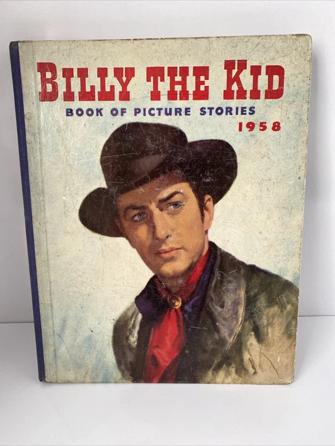 BILLY THE KID 1958 Annual Book Of Picture Stories Robert Taylor Vintage ...