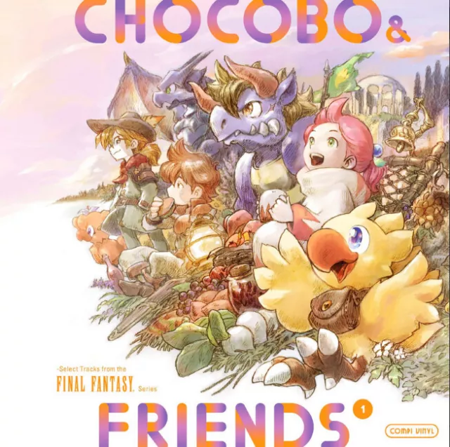 Vinyle Chocobo & Friends 1 + 2 3