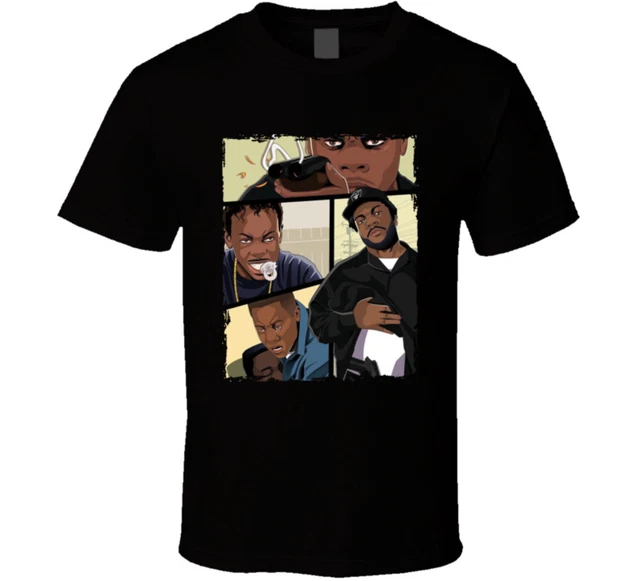 BOYZ N THE Hood 90s Crime Drama Ice Cube Movie Fan Cartoon T Shirt 25 boyz-n-the-hood-90s-crime-drama-ice-cube-movie-fan-cartoon-t-shirt-25
