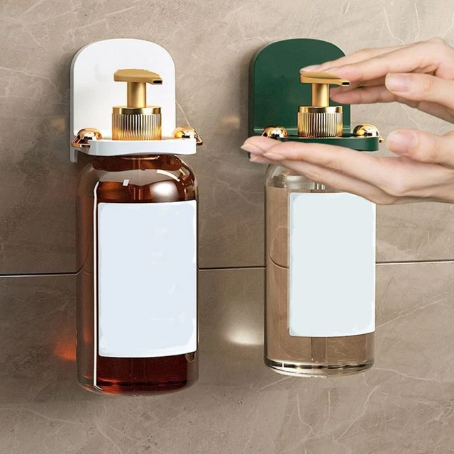 Wall Hanger Soap Bottle Holder Shampoo Holder  Bathroom Organizer Holder