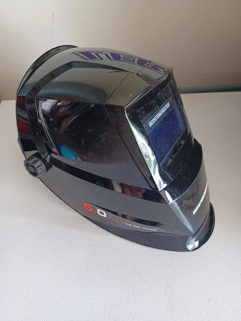 Monster & Master Large Auto Darkening Welding Helmet 2 Arc Sensor Wide Shade