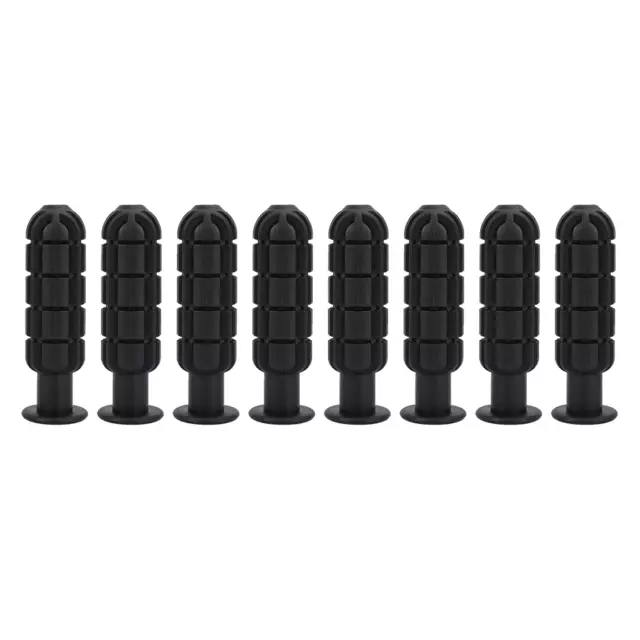 01) 8pcs Table Soccer Part Replacment Kids Children Football Plastic Handle Grip