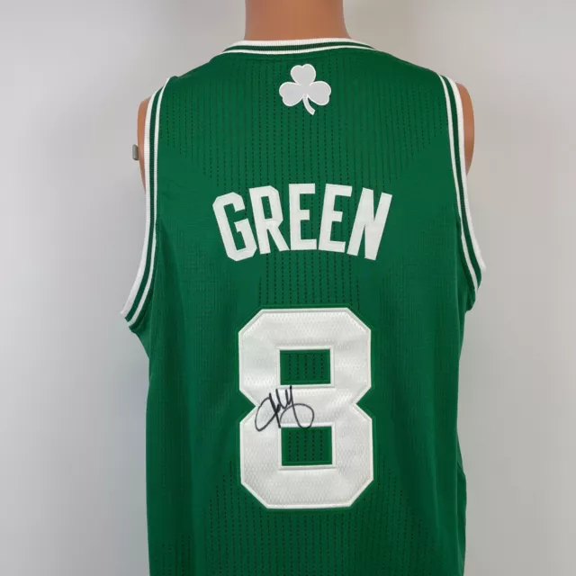 Adidas Jeff Green Boston Celtics NBA Green Official Road Replica Basketball Jersey for Toddler