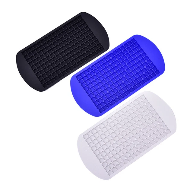 Vassoio Cubo di ghiaccio 160 Griglie 1X1cm Silicone Cubo Frutta Stampo Piccolo Cubo di Ghiaccio W.di Le