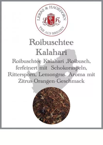 Roibuschtee Kalahari 250g