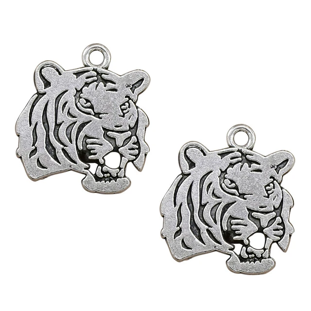 20 Pcs Jewelry Making Pendants Charm Bracelet Keychain Bronze Alloy