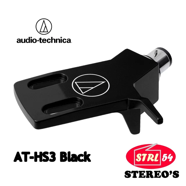 Audio Technica AT-HS4bk - PorteCellule Pour Bras Droit Noir - Cellules