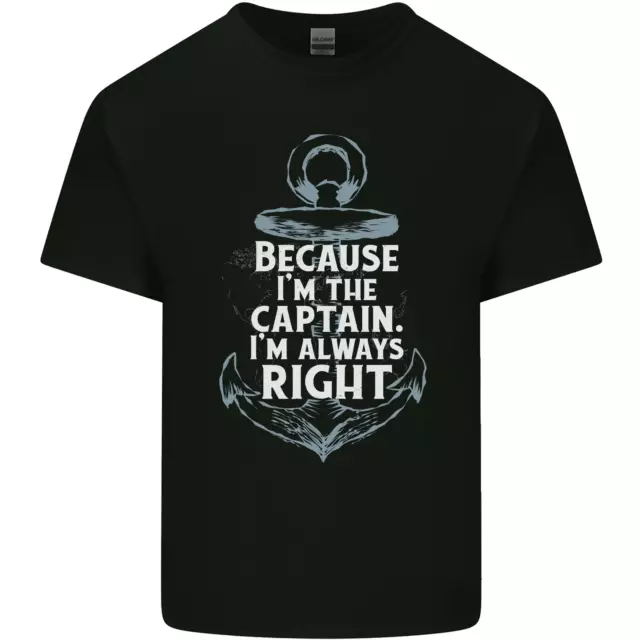 Sailing Captain Narrow Boat Barge Sailor Kids T-Shirt Childrens