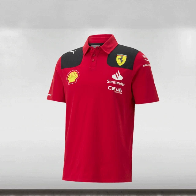 scuderia ferrari 2022 replica team polo shirt