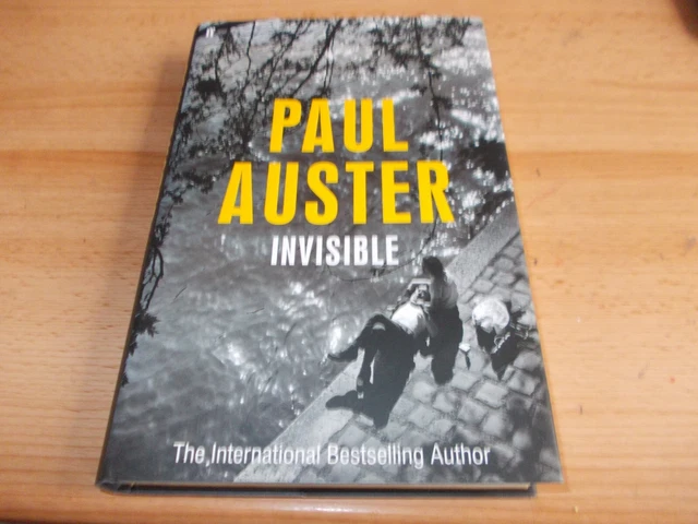 Paul Invisible INVISIBLE, PAUL AUSTER, PREMIÈRE ÉDITION BRITANNIQUE, 1ère impression ...