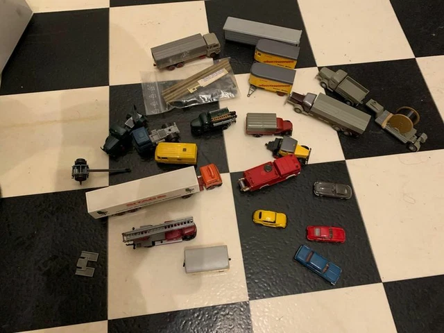 MICRO WIKING HO 1/87 Camion Pompieri Feuerwehr MB Mercedes Lf 16 #20616 MICRO WIKING HO 1/87 Camion Pompieri Feuerwehr MB Mercedes Lf 16 #20616
