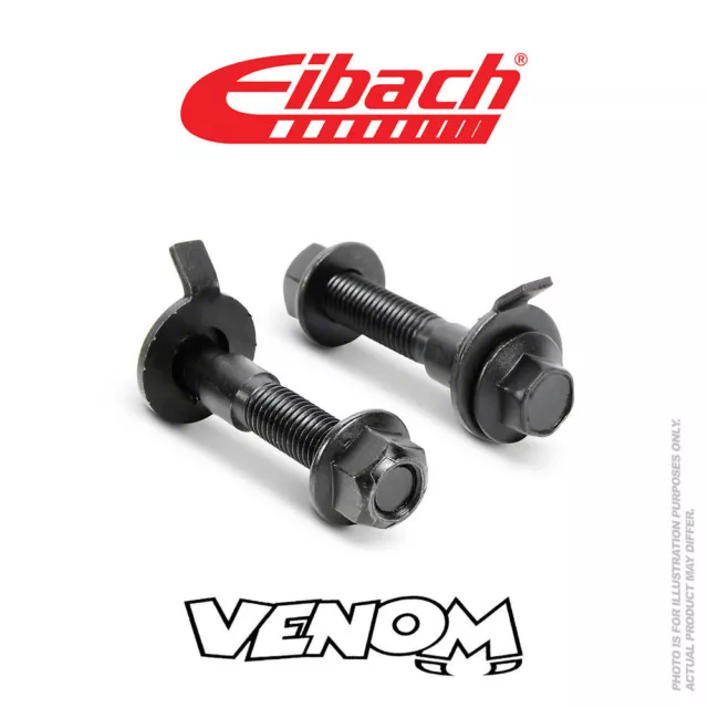 Eibach 12mm Front Camber Adjustment Bolts for VW Polo Mk4 (05-08) 9N3