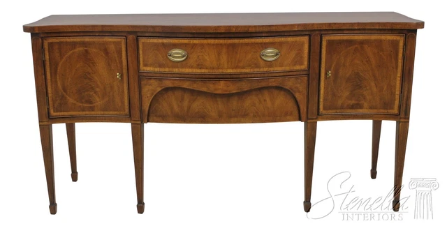 58415EC: HENREDON 18th Century Collection Inlaid Mahogany Sideboard