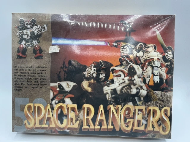 Space Ranger Minatures HOBBYGAMES - GRENADIER Models #87003 - SPACE RANGERS Miniatures SEALED ...
