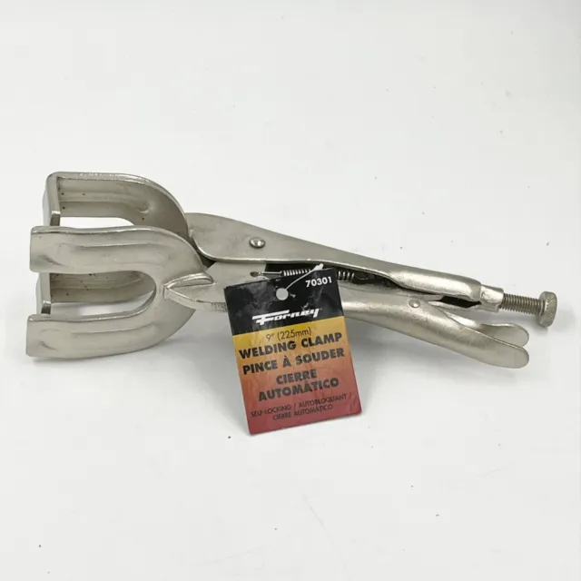 Forney 70301 Locking Vise Grip Welding Clamp 8-3/8”
