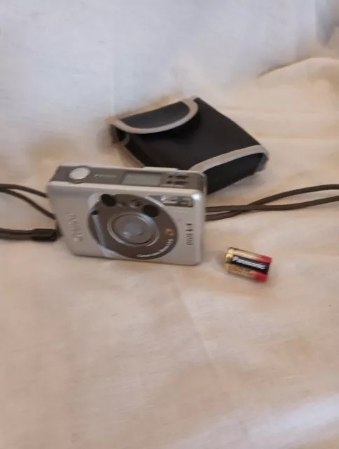 VINTAGE CANON IXUS L-1  APS CAMERA c.1997 ORIGINAL CASE -