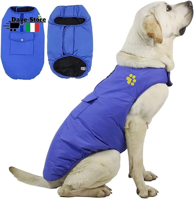 Doggiekit Cappotto Cane,Giacca Invernale per Cani,Antivento Abbigliamento per Ca