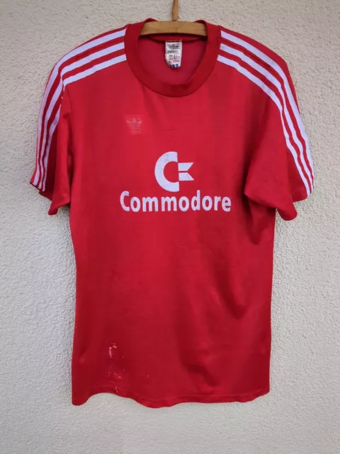 Adidas FC Bayern München Trikot Größe L 7/8 Commodore Vintage 80er