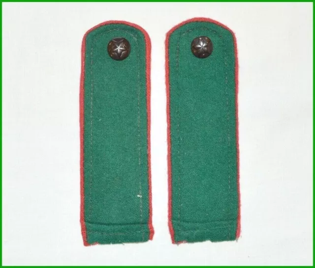 Bulgarian Army Border Guard winter uniform Shoulder Boards private Rank 1960's