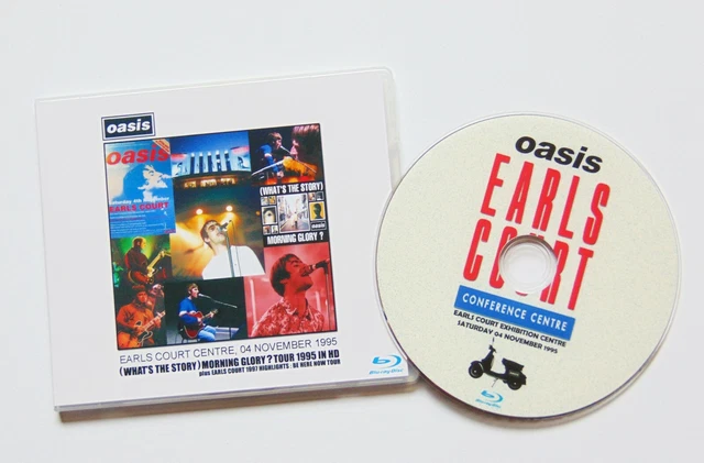 Oasis at Earls Court - 1995 (WTS)MG? TOUR live Region Free Blu Ray