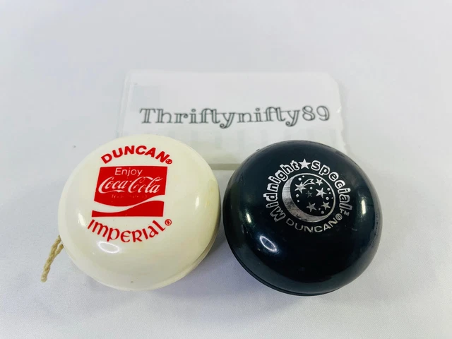 lot of 2 Duncan Yoyo Imperial Coca Cola & midnight special Yo-Yo