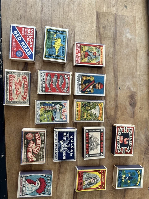 Lot De 3 Boîtes D'allumettes SEITA – Vintage, Déco Cuisine Brocante