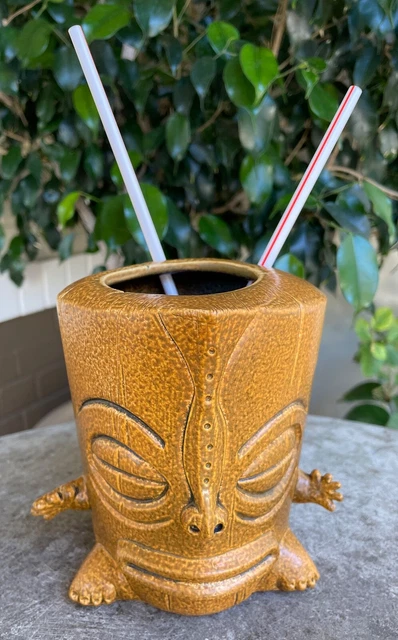 2009 MUNKTIKI Maka Le'a #26 LARGE TIKI MUG FOR TWO RARE VOLCANO SCORPION BOWL