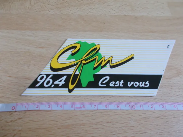 Sticker Radio Cfm