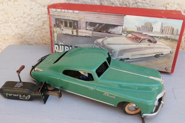 Jouet Ancien En Tôle JNF Made In Germany - Porsche 356 Miniature