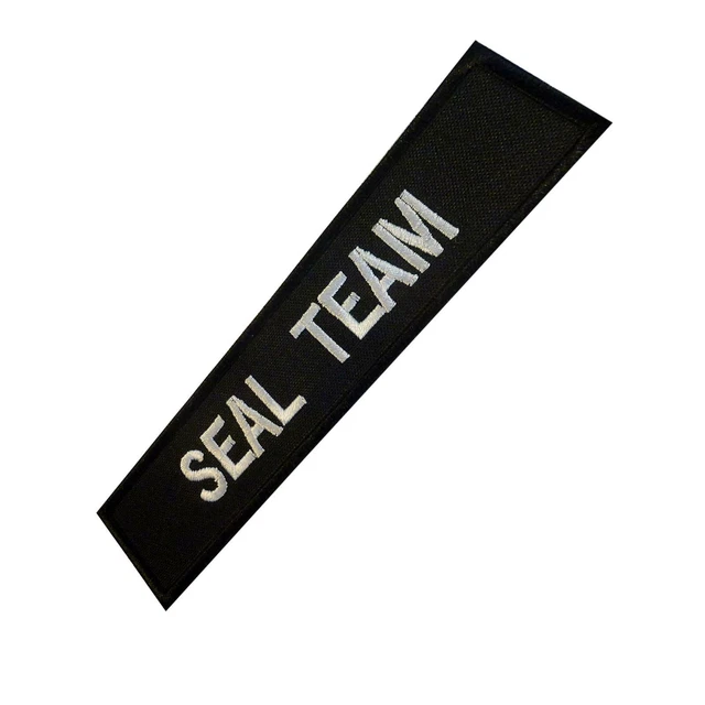 US NAVY SEALS Seal Team name tape JSOC DEVGRU brodé ecusson touch