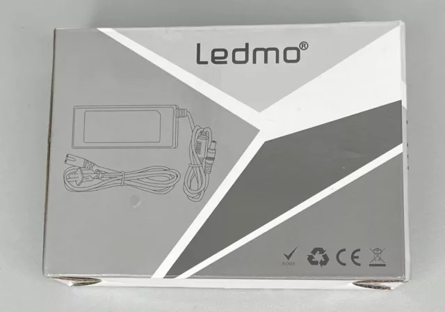 Ledmo 12V 5A 60W Power Supply Adapter AC 100-240V Supply Black For LED Power