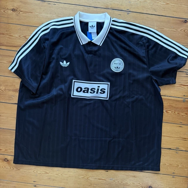 XL Adidas × Oasis Tour Jersey Black